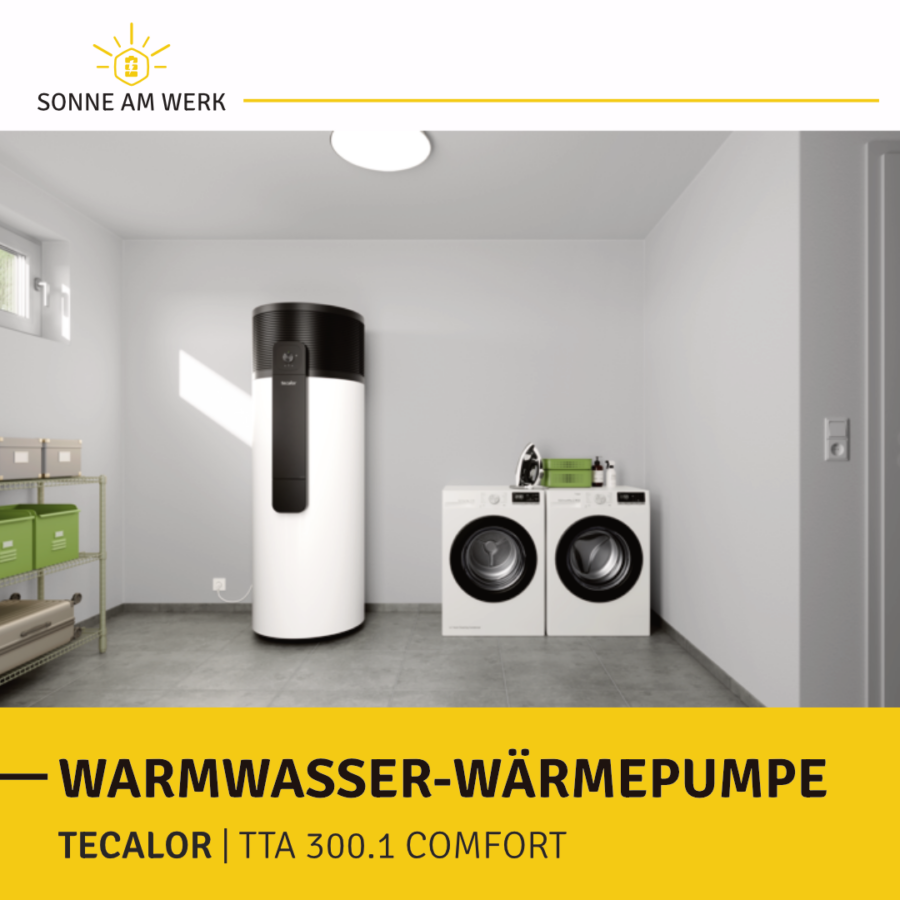 Tecalor TTA 300.1 Comfort Warmwasser Wärmepumpe