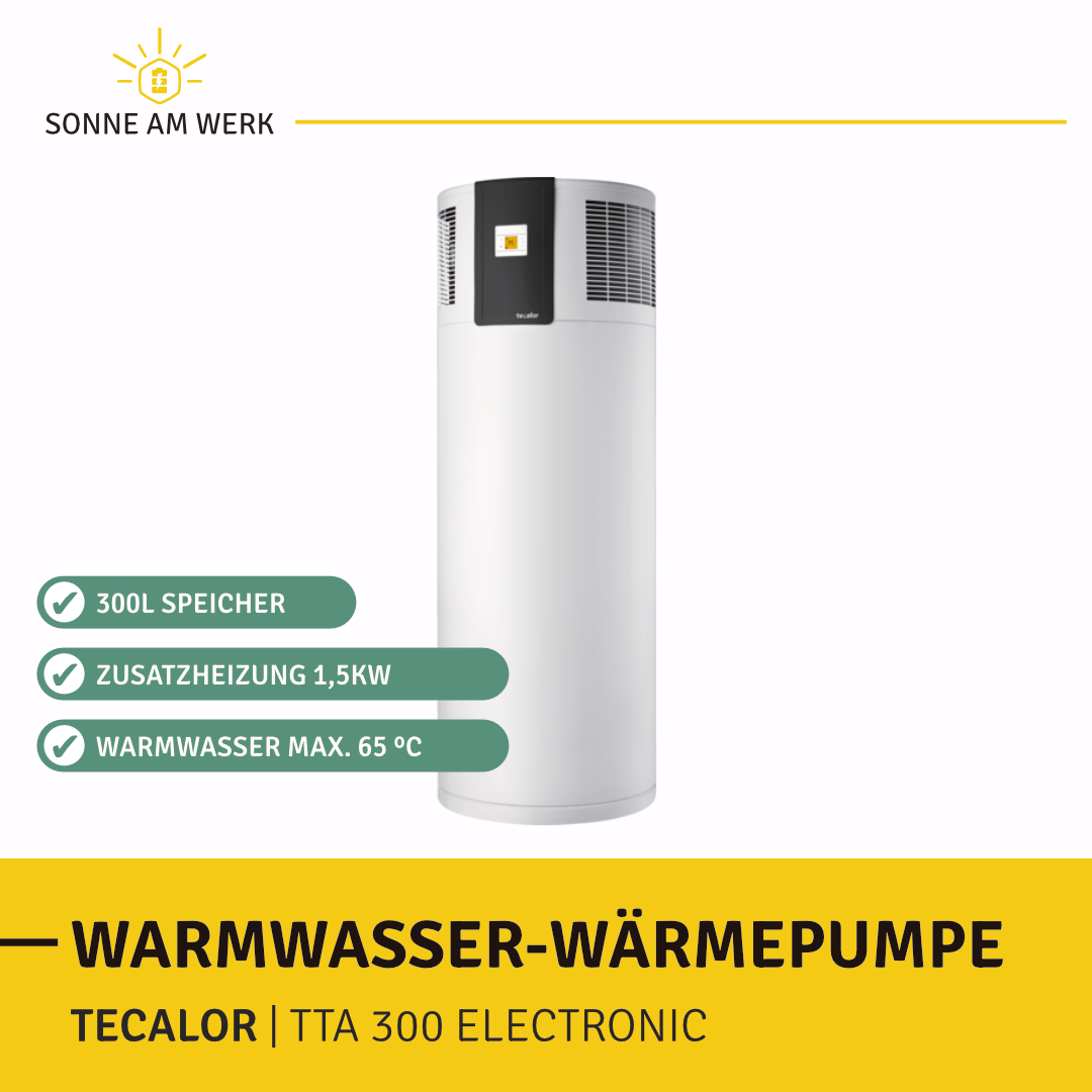 Tecalor TTA 300 Warmwasser Wärmepumpe