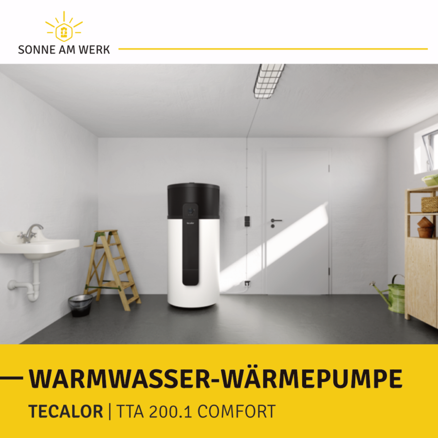 Tecalor TTA 200.1 Comfort Warmwasser Wärmepumpe